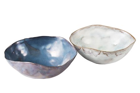 Fausto Melotti (Rovereto 1901 - Milano 1986) - "Coppette" 1960 ca. due...