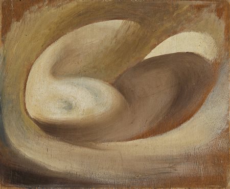 Mario De Luigi (Treviso 1901 - Venezia 1978) - "Senza titolo" inizi anni '50...