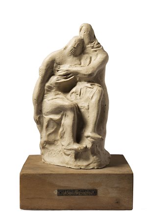 Arturo Martini (Treviso 1889 - Milano 1947) - "Pietà" scultura in...