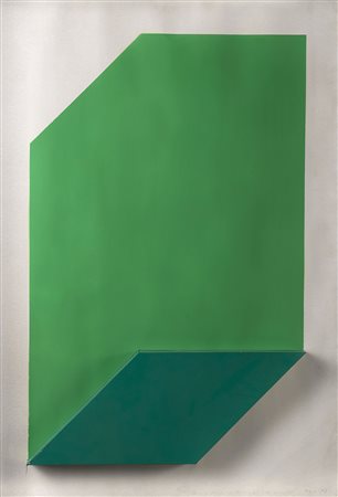 Rodolfo Aricò (Milano 1930 - Milano 2002) - "Senza titolo" 1968 acrilico e...