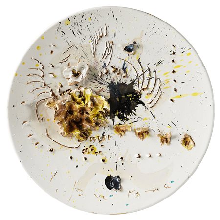 Lucio Fontana (Rosario Di Santa Fé 1899 - Comabbio 1968) - "Concetto...