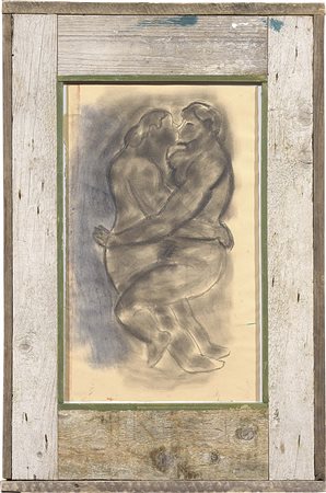 Sandro Chia Firenze 1946 Senza titolo, 2006 Tecnica mista su carta in cornice...