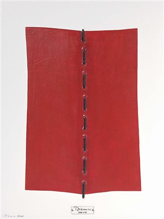 Mario Dionisi l'Aquila 1939 - 2007 Opera N. 738, 2005 Acrilico, sabbia e...