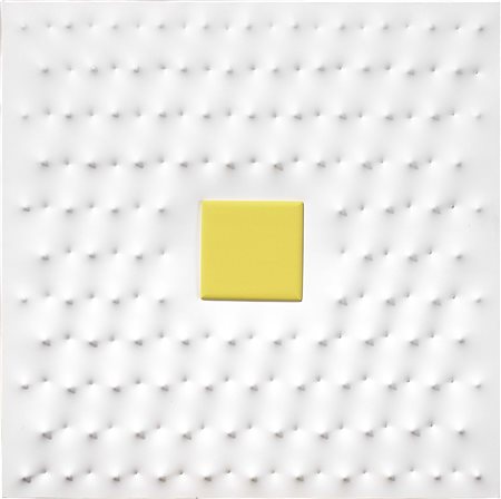 Giuseppe Amadio Todi (Pg) 1944 Cufe Acrilico su tela estroflessa, cm. 87x86...