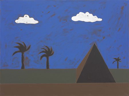 Tano Festa Roma 1938 - 1987 Senza titolo, 1984-86 Acrilico su tela, cm....