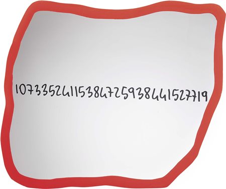 Michelangelo Pistoletto Biella 1933 Frattale, 1999-2000 Acrilico su specchio...