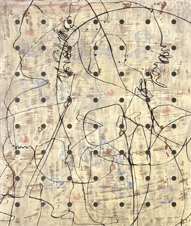 Luca Coser Trento 1965 Senza titolo, 2006 Acrilico e resina su metallo, cm....