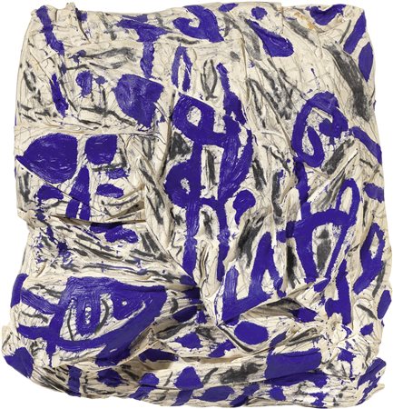 Cesare Berlingeri Cittanova (Rc) 1948 Primordiale, 2000 Carbone e acrilico su...