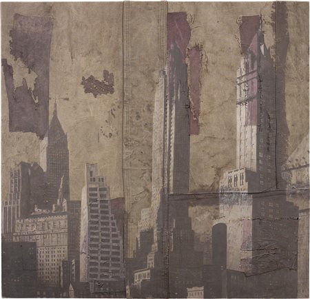 Luca Pignatelli Milano 1962 New York, 2009 Acrilico su telone di copertura di...
