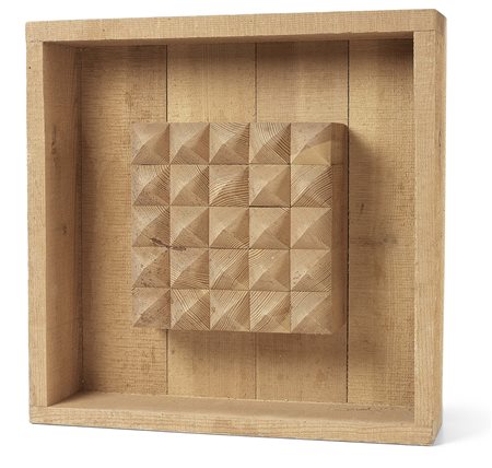 Mario Ceroli Castelfrentano (Ch) 1938 Senza titolo, 1965 Scultura in legno,...