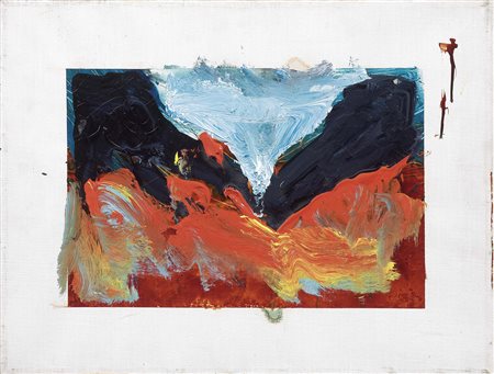 Mario Schifano Homs 1934 - Roma 1998 Senza titolo, 1994 Smalto e acrilico su...