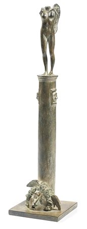 Igor Mitoraj Oederan 1944 - Parigi 2014 Ikaria Scultura in bronzo, es. 1/8,...