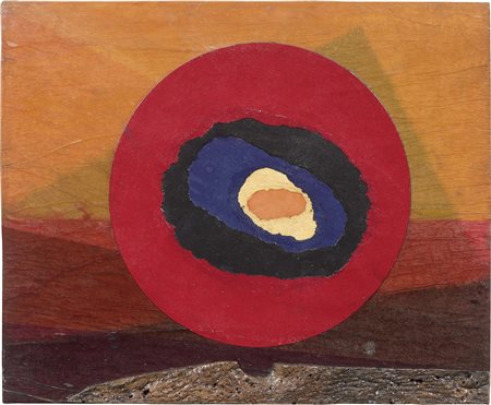 Roberto Crippa Milano 1921 - Bresso (Mi) 1972 Macchie solari, 1970 Collage su...