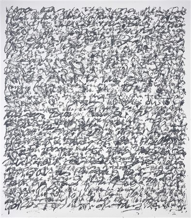 Tanc Parigi 1979 Senza titolo, 2013 Smalto su tela, cm. 135,5x120 Firma e...