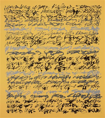 Tanc Parigi 1979 Senza titolo, 2013 Smalto su tela, cm. 135x120 Firma e data...