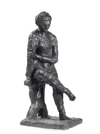 Sandro Chia Firenze 1946 Senza titolo, 2007 Scultura in bronzo, cm. 68 h....