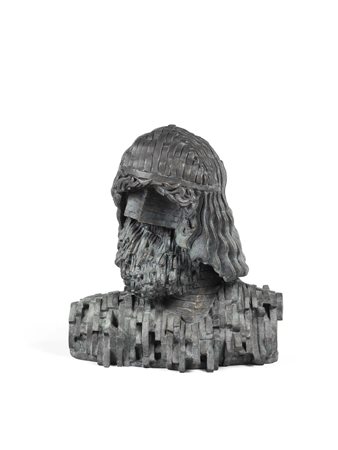 Mario Ceroli Castelfrentano (Ch) 1938 Ritratto di un amico greco, 1994...