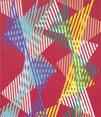 Piero Dorazio Roma 1927 - Todi (Pg) 2005 Hot Valse I, 2003 Olio su tela, cm....