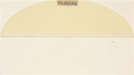 Alberto Burri Città di Castello (Pg) 1915 - Nizza 1995 Valentine, 1966-68 ca....