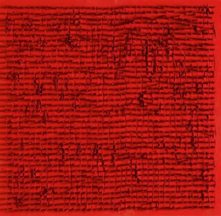 Bernard Aubertin Fountenay-aux Roses 1934 Tableau clous, 1969 chiodi su...