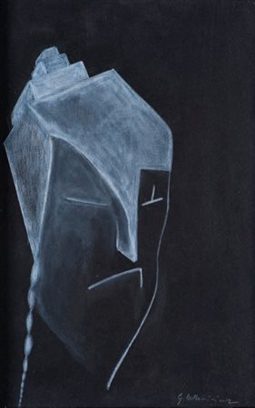 Gino De Dominicis Ancona 1947 – Roma 1998 Ninsun, 1989 grafite su tavola, cm...