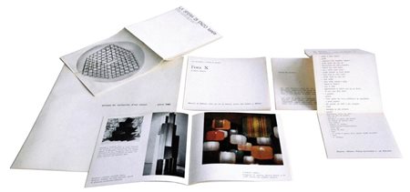 Sei pubblicazioni della Danese Comprende: La Luna: Munari, 1959 (pieghevole);...