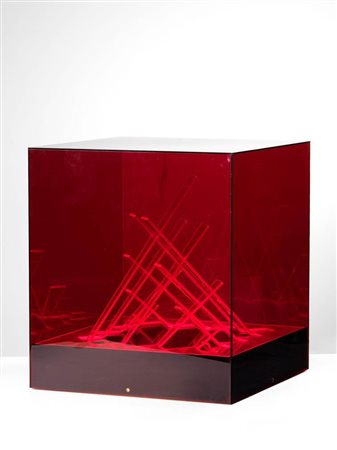 James Riviere Lampada Cubo di Teo Produzione: Centro Ricerche Arte Industria...