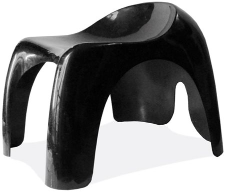 Stacy Dukes Sgabello Efebo Produzione: Artemide, 1968 Abs cm 40 h x 42 x 49