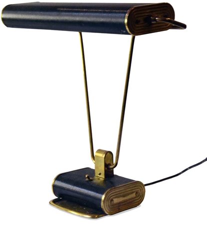 Eileen Gray (Enniscorthy, 1878 - Parigi, 1976) Lampada da tavolo Produzione:...