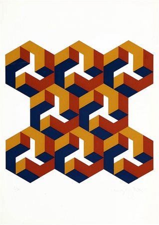 FRANCO GRIGNANI 1908 - 1999 Senza titolo Litografia, cm. 70 x 50 Firmato in...