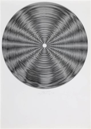 LUDWIG WILDING 1927 - 2010 Senza titolo, 1970 Litografia, cm. 70 x 50 Firmato...