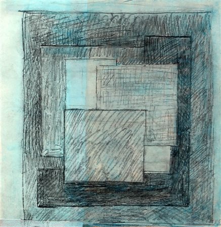 MAURO REGGIANI 1897 - 1980 " Composizione ", 1938 China su carta, cm. 17 x...