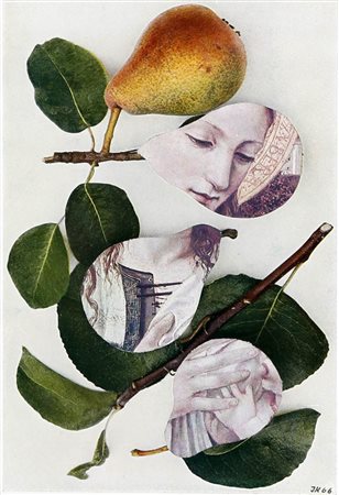 JIRI KOLAR 1914 - 2002 Senza titolo, 1966 Collage su cartone, cm. 21,5 x 14,5...