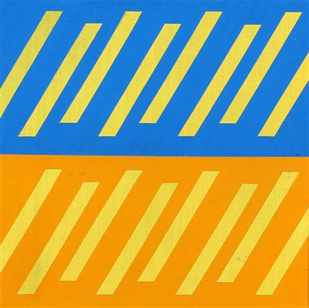 WALTER FUSI 1924 - 2013 Senza titolo, 1979 Acrilico su cartoncino, cm. 20 x...