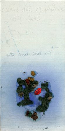 ARMANDO MARROCCO 1939 " L'isola del cavallino del sole ", 1979/80 Tecnica...