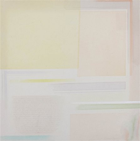 RICCARDO GUARNERI 1933 " I colori dell'ora felice ", 2008 Tecnica mista su...