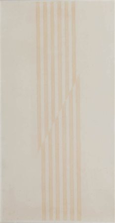 ROBERTO COLOMBO 1935 Senza titolo, 1975 Acquerello su carta, cm. 32 x 18...