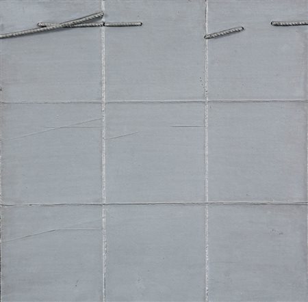 GIOVANNI CAMPUS 1929 " Interrelazionale continuo ", 1980 Acrilico e corda su...