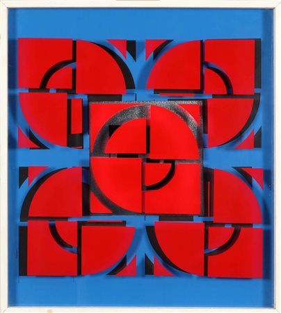 GIOVANNI CAMPUS 1929 " Struttura modulare multipla ", 1971 Assemblaggio,...