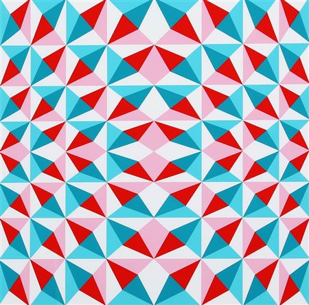 MASSIMO SALVADORI 1960 " M2R93 ", 2014 Acrilici su tela su tavola, cm. 40 X...