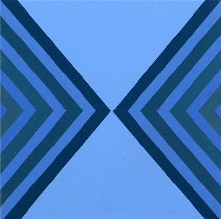 HORACIO GARCIA ROSSI 1929 - 2012 " P. 019 ", 1975 Acrilico su tela, cm. 20 x...