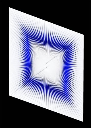 ALBERTO BIASI 1937 " Dinamica del gruppo enne, variante del 1980 ", 1980...