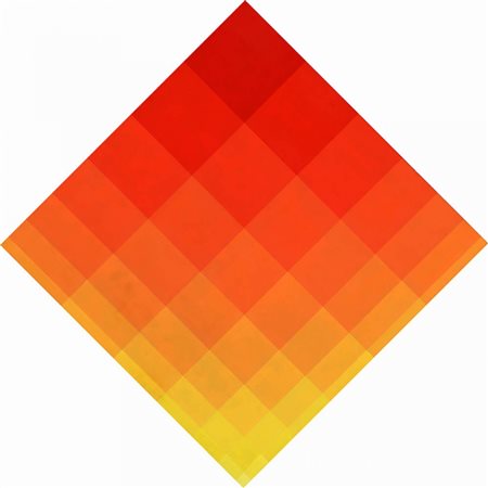 MARIO BALLOCCO 1913 - 2008 " Gradazioni modulari di chiarezze ", 1966 Olio su...