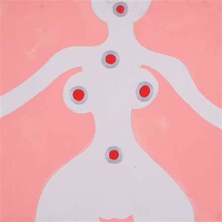 Al Hansen (1927-1995) Peach Venus Chieko Shiomi Firmata e datata Al Hansen...