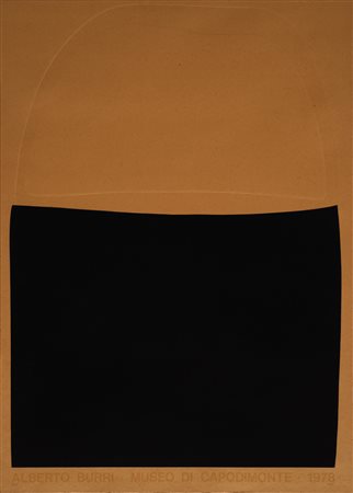 Alberto Burri (1915-1995) Museo di Capodimonte Firmata Burri in basso a...