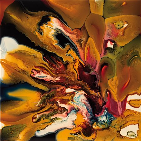 Keith Tyson (1969) Nature painting Firmato e datato K. Tyson 2008 sul retro...