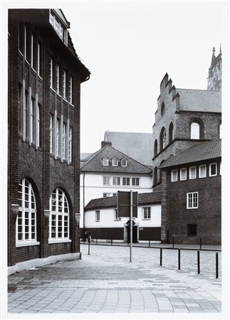 Thomas Struth (1954) Schlaunstraße, Münster 1986 Firmata Thomas Struth sul...