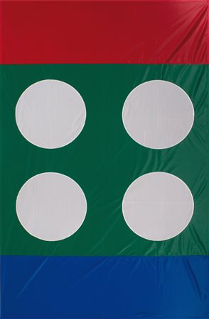 Matt Mullican (1951) Untitled (Elements) Poliestere nautico cm 150x233...