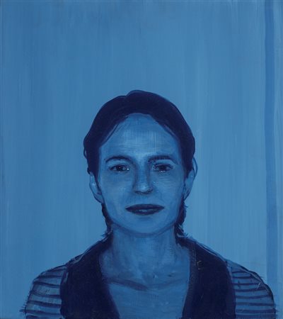 Marco Neri (1968) Senza titolo (ritratto) Firmato e datato Marco Neri 2000...