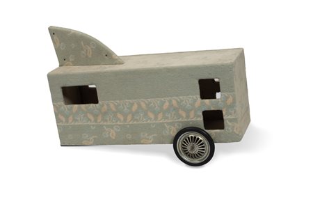 Pierluigi Calignano (1971) Da 4 a 5 Legno, lana, carta e metallo 45x74x35...